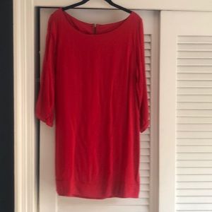 Cranberry three quarter length dress